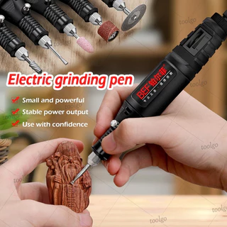 เครื่องเจียรไฟฟ้า Mini อุปกรณ์เสริมครบ25/155ชิ้น ใช้สำหรับงานDIY พกพาสะดวก