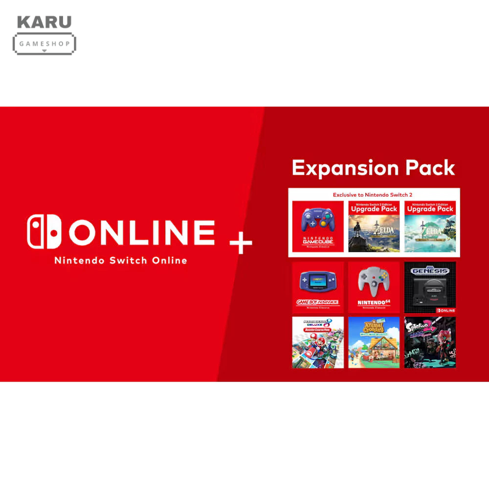 [พร้อมส่ง] มือ 1 โค้ด Nintendo Switch Online Expansion Pack รายบุคคล : 12 เดือน โซนญี่ปุ่น