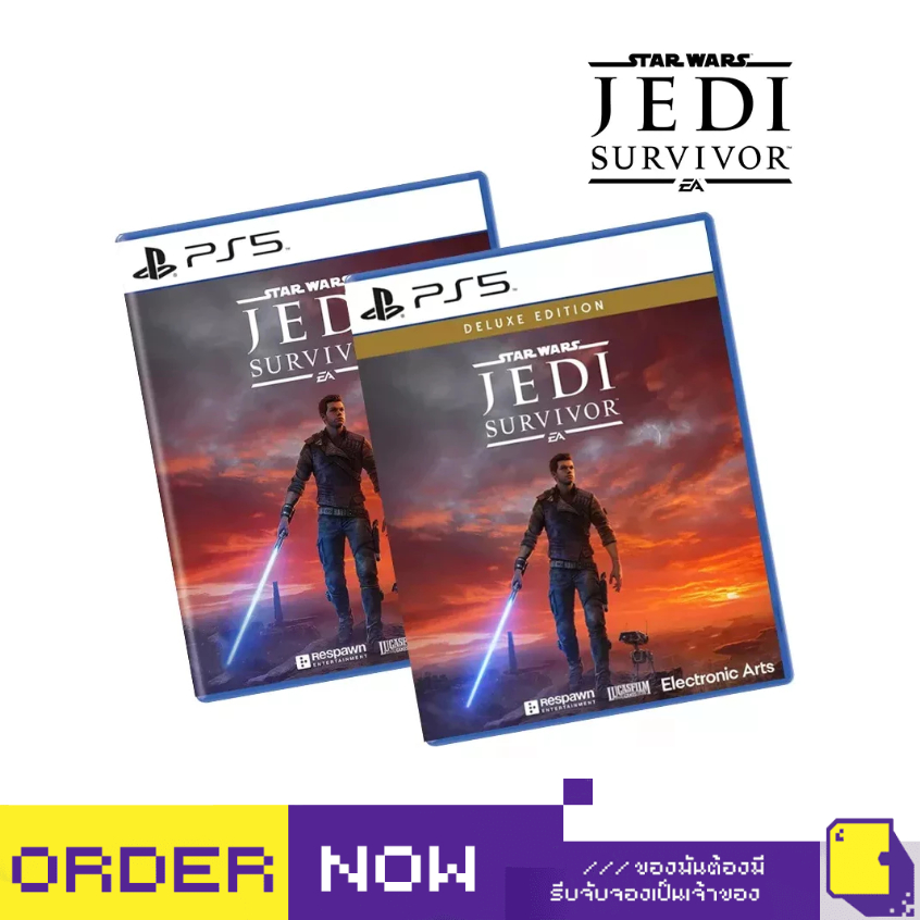 [+..••] พร้อมส่ง | PS5 STAR WARS JEDI: SURVIVOR (เกม PlayStation™ 🎮)