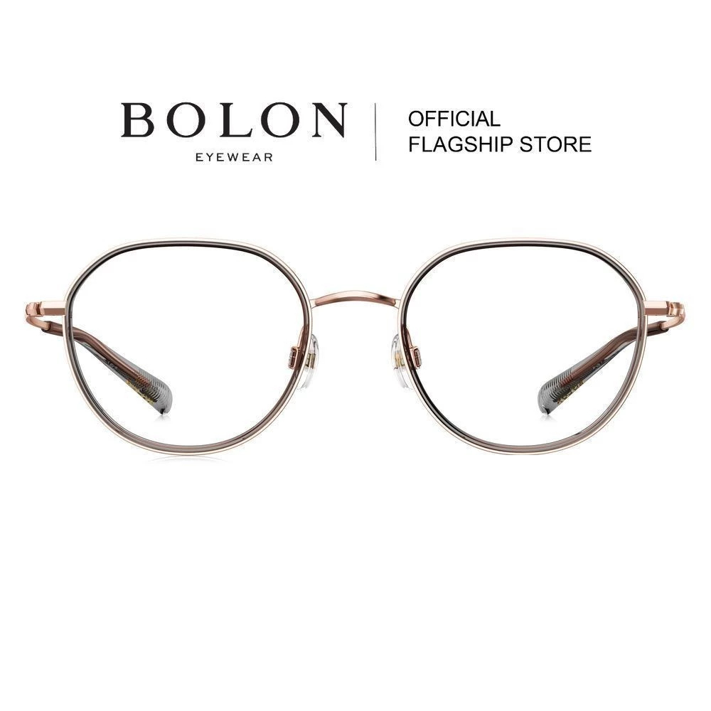 Bolon BA6008 กรอบแว่นแบรนด์เนม โบลอน แว่นสายตา แว่นกรองแสงออโต้ กรองแสงสีฟ้า สายตาสั้น ยาว แฟชั่น