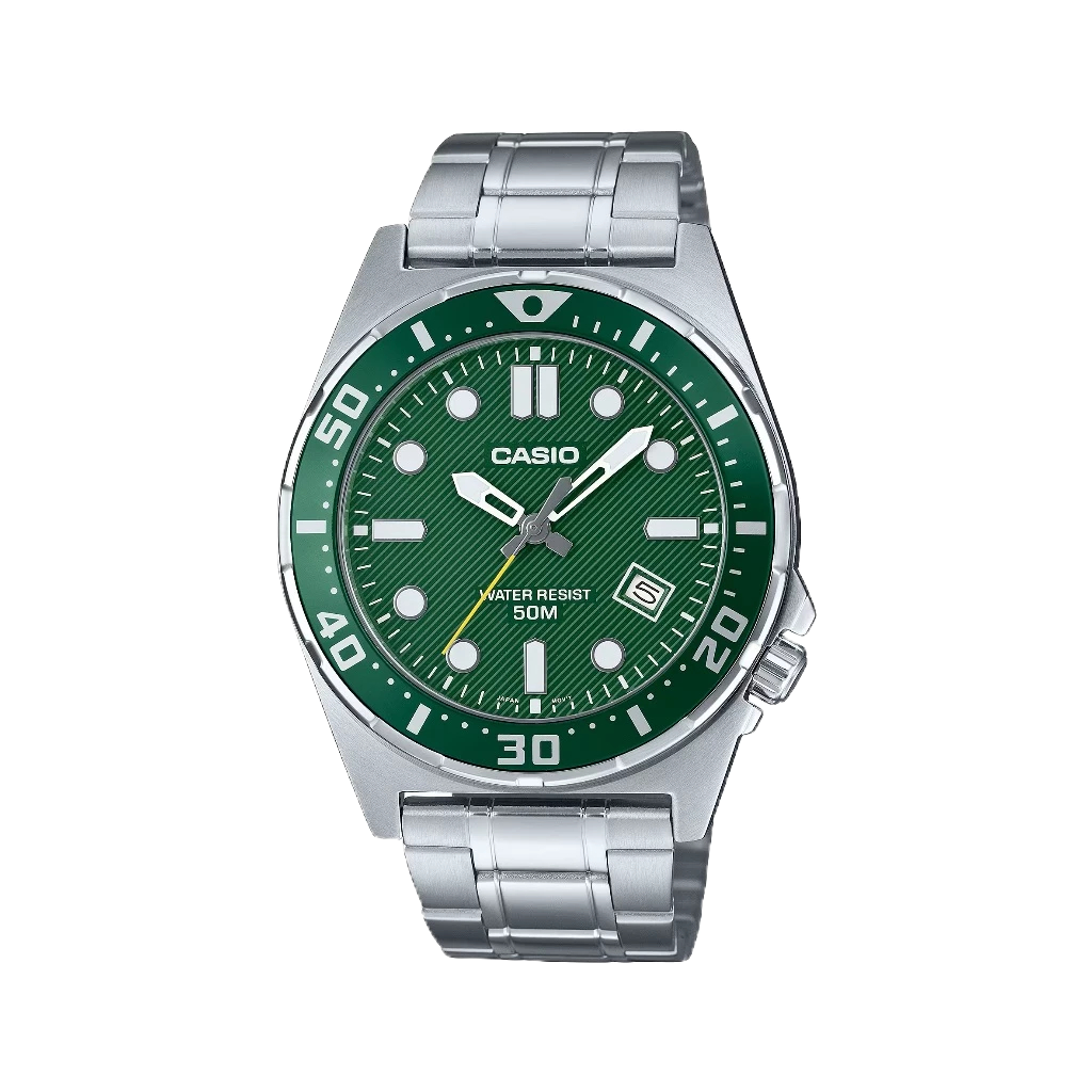 Casio นาฬิกาข้อมือผู้ชาย รุ่น MTD-135D-3AVDF SPORTY Men's Watch Quartz