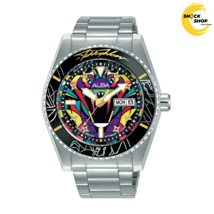 นาฬิกาข้อมือ ALBA x Tikkywow Limited Edition “The King Kobura" รุ่น AL4807X Multi-Color