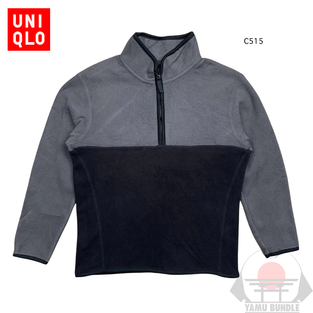เสื้อแจ็คเก็ต UNIQLO  กันหนาว ผ้าฟลีซ FLEECE Size 130 เด็กโต หรือ ผู้หญิง ใส่ได้
