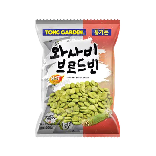 Tonggarden ถั่วลันเตาวาซาบิและถั่วปากอ้าวาซาบิ 260-300 กรัม