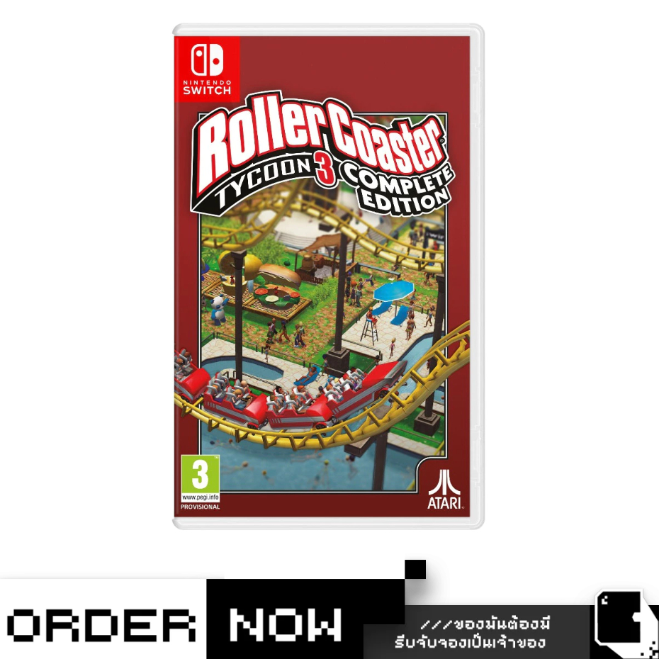 Nintendo Switch™ NSW RollerCoaster Tycoon 3 [Complete Edition] (By ClaSsIC GaME)