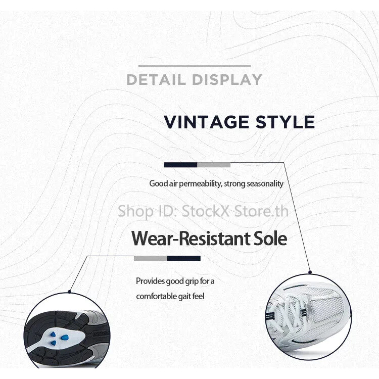 รองเท้าวิ่ง🔥แบบยูนิเซ็กส์ New Productsжβαlanceℕ𝔹รองเท้าผ้าใบผญ Series5♡3♡0รองเท้าคู่รักแท้ แบบยูนิเซ็กส์ - รูปที่ 2