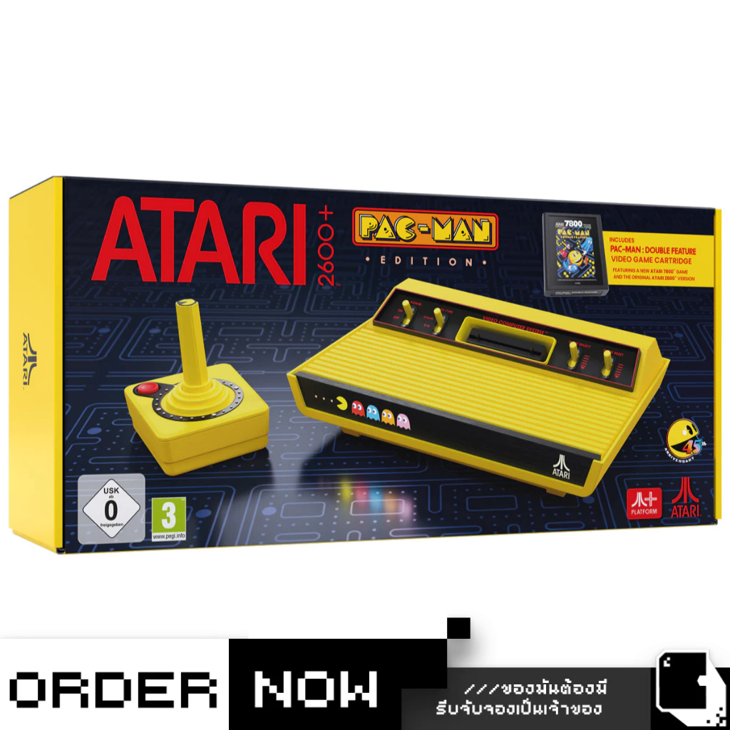 Atari 2600+ PAC-MAN Edition Console & Joystick (By ClaSsIC GaME)