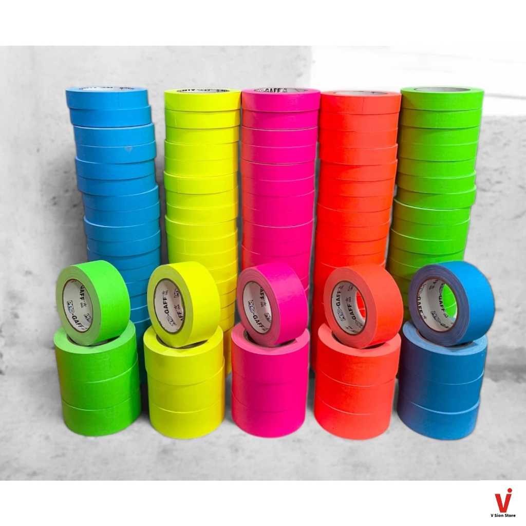 ProTapes Pro Gaff Cloth Gaffer Tape - 1 Inches x 25 Yards เทปผ้าคุณภาพสูงจาก USA