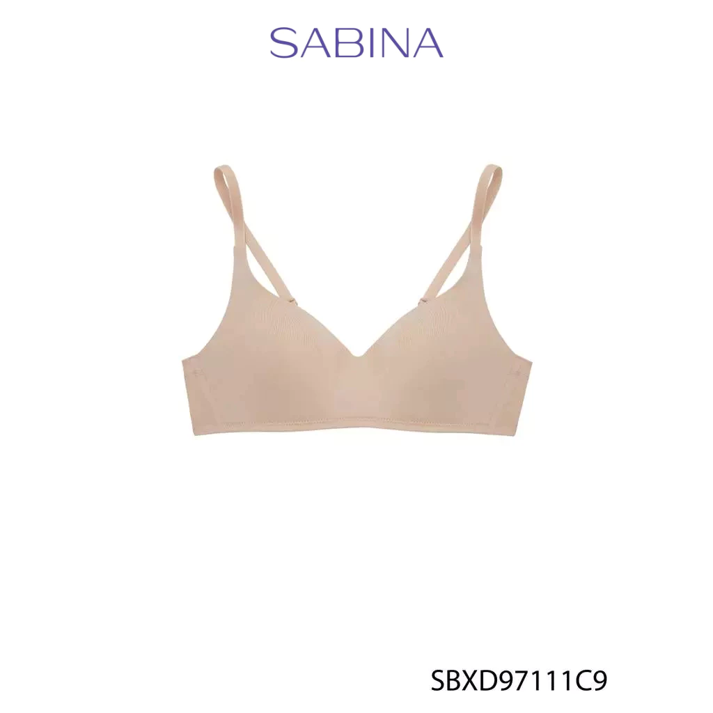 Sabina Perfect Bra Level 1 เสื้อชั้นใน ไร้โครง รหัส SBXD97111C9 - สีเนื้อ