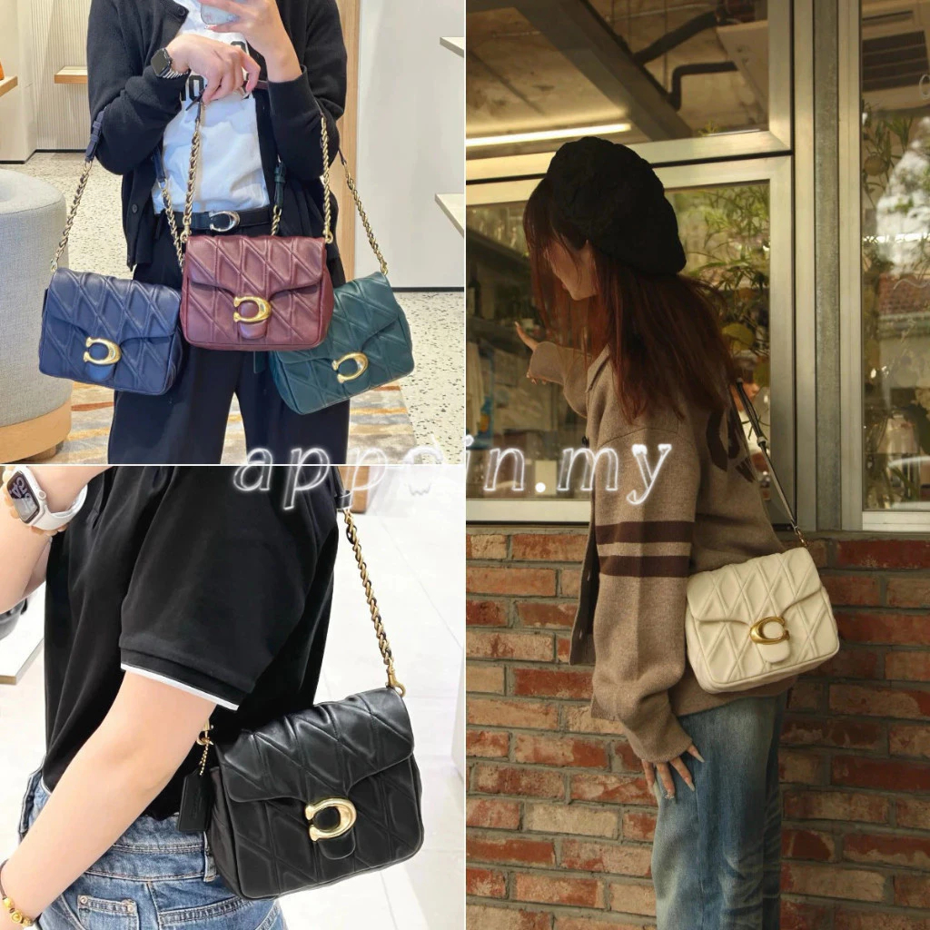 Times Square Shoulder Bag 17/20/26cm CW630 CW629 CW628 กระเป๋า กระเป๋าผู้หญิง กระเป๋าสะพาย H62G3T73