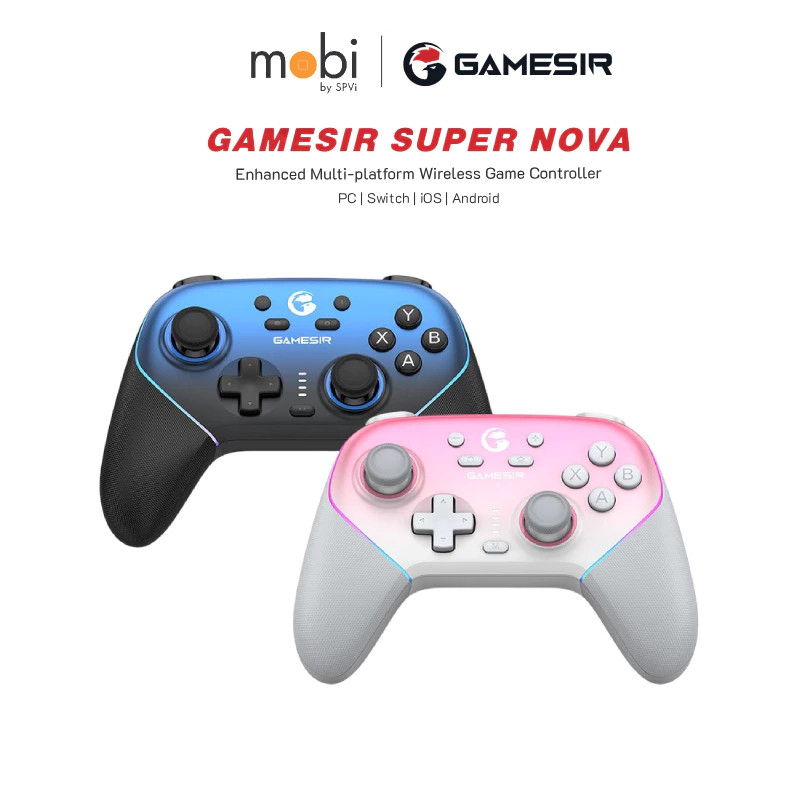 GameSir Super Nova Wireless Gamepad รองรับ PC | Switch | iOS | Android - จอยคอนโทรลเลอร์