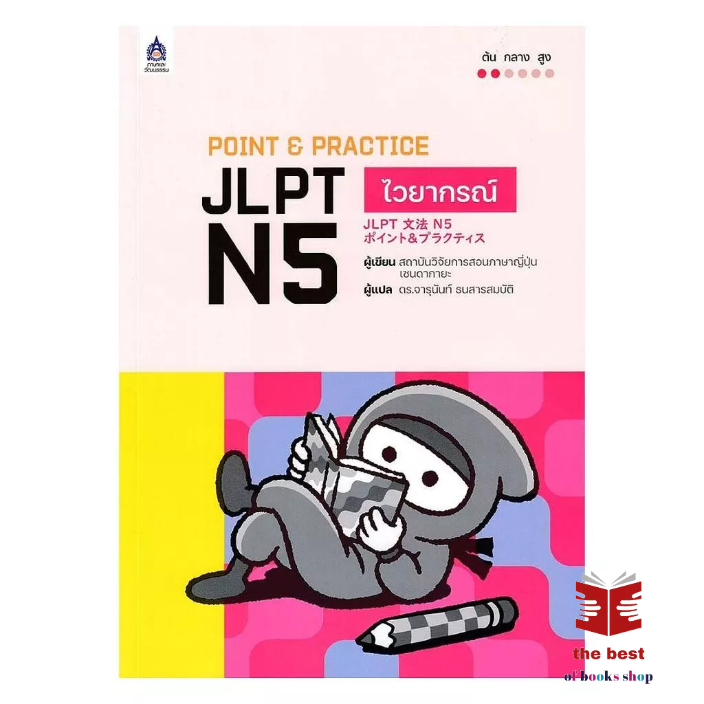 [พร้อมส่ง] หนังสือ POINT & PRACTICE JLPT N5 ไวยากรณ์