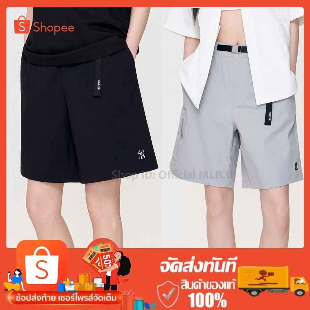 🔥ของแท้ 100%👕สตรีทแฟชั่นเกาหลี กางเกงขาสั้นBasic Lettering Logo Shorts กางเกงขาสั้น👍ล่าสุด แบบยูนิเซ็กส์