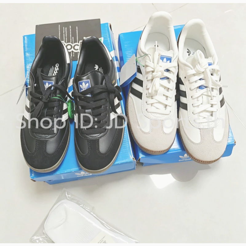 Originals รองเท้าผู้ชาย Samบีba OจีG พื้นผิวหนังซูเอด𝔸าาดิดาสรองเท้าผู้หญิง Shoes พร้อมจัดส่ง