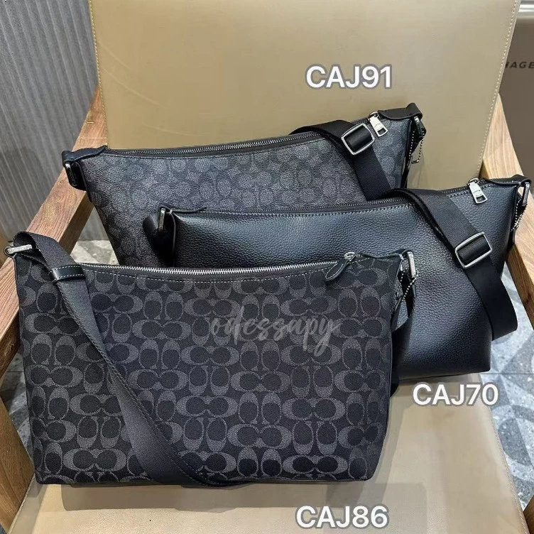 Crossbody Bag CAJ91 กระเป๋าสะพายข้างผู้ชาย กระเป๋าทำงาน ใบใหญ่ ทรงสปอร์ต ช่องเยอะ Y66U31E9