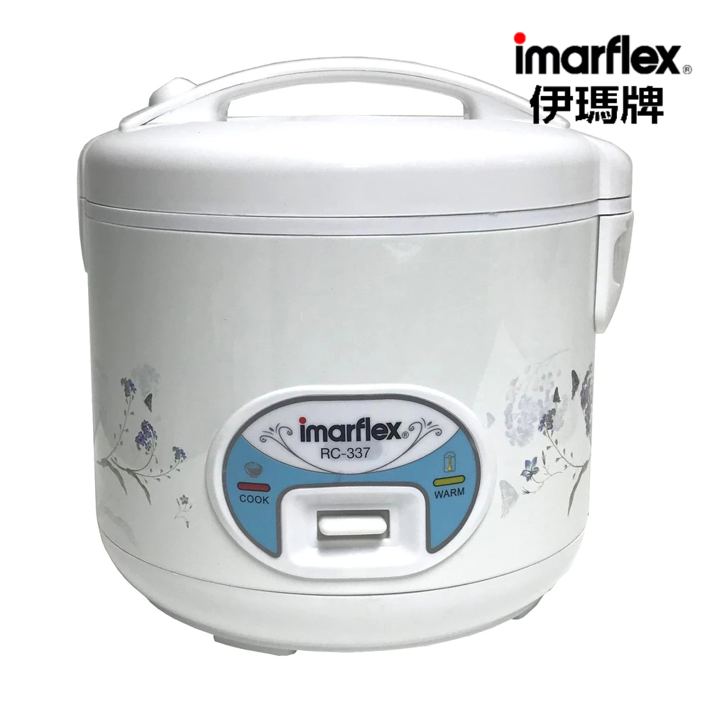 IMARFLEX_22 หม้อหุงข้าวอุ่นทิพย์ อลูมิเนียม  1.8 ลิตร RC-337