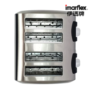 IMARFLEX_29 เครื่องปิ้งขนมปัง 4 แผ่น สแตนเลส IF-374