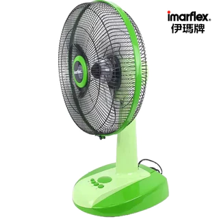 IMARFLEX_1 พัดลม ตั้งโต๊ะ สีทูโทน 16 นิ้ว IF-970X