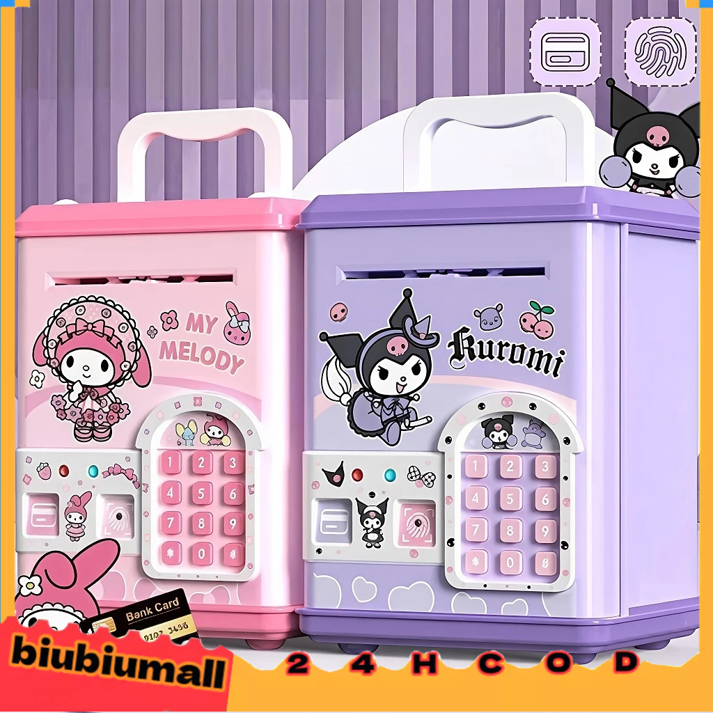 <COD> ATM กระปุกออมสินลายการ์ตูน/ธนาคารเหรียญ/การจดจำลายนิ้วมื/อการจดจำบัตร/การเก็บรวบรวมอัตโนมัติ/มีผลดนตรี/รางวัลเด็ก
