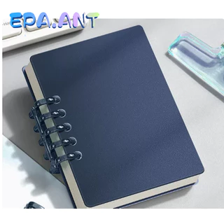 🌈EPA🌈สมุดโน๊ต ปกPP แบบห่วง A7 เลือกสีได้ 80 แผ่น160หน้า ถอดห่วงได้ 7สี