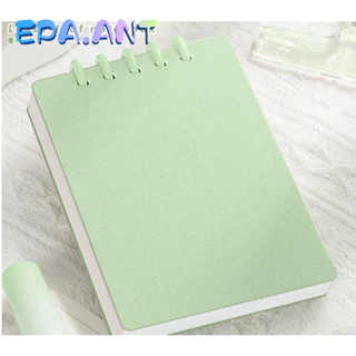 🌈EPA🌈สมุดโน๊ต ปกPP แบบห่วง A7 เลือกสีได้ 80 แผ่น160หน้า ถอดห่วงได้ 7สี