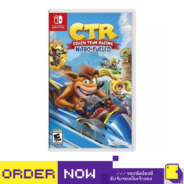 [+..••] NSW CRASH TEAM RACING: NITRO-FUELED (เกมส์ Nintendo Switch™🎮)