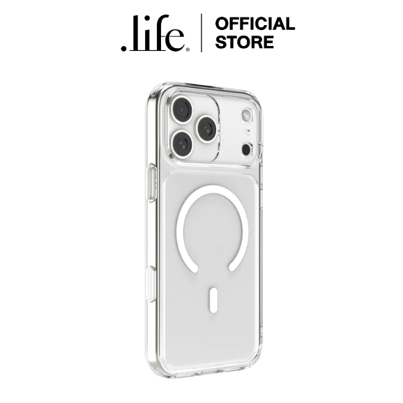 POWER SUPPORT เคส Air Jacket Mag Hybrid Camera Button for iPhone 17 ทุกรุ่น - Clear by Dotlife