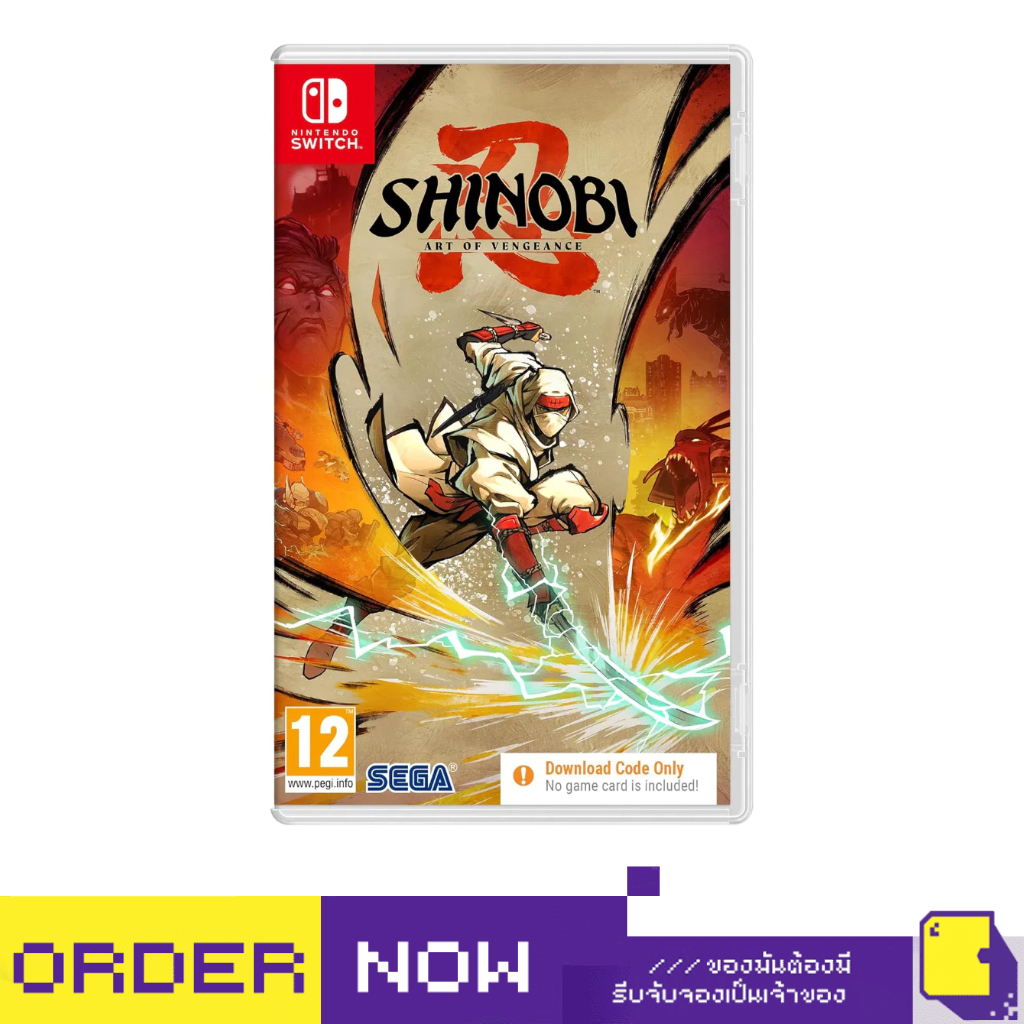 [+..••] พร้อมส่ง | NSW SHINOBI: ART OF VENGEANCE (เกม Nintendo Switch™🎮) | By ClaSsIC GaME