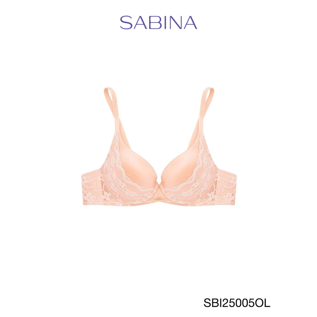 Sabina Modern V Level 3 เสื้อชั้นใน มีโครง รหัส SBI25005OL - สีส้มอ่อน