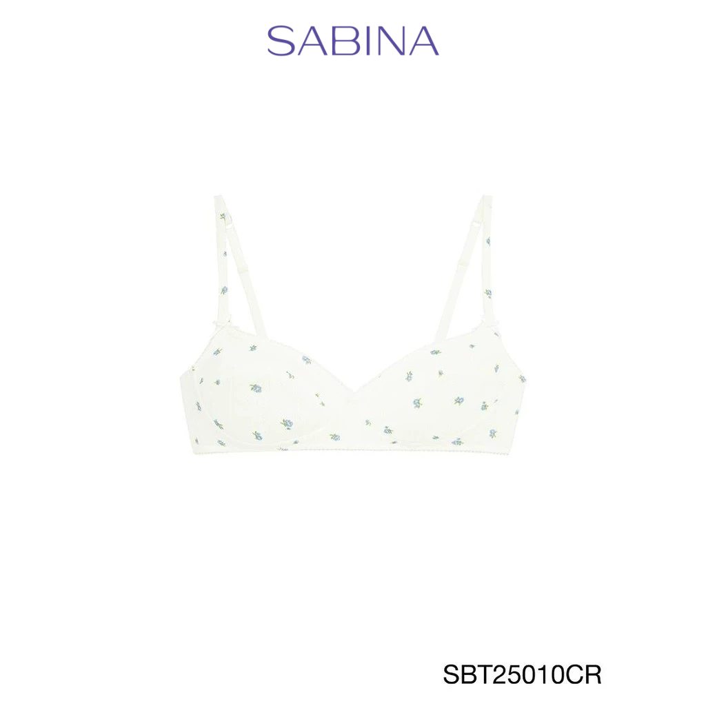 Sabina Club Dimanche เสื้อชั้นในไร้โครง รหัส SBT25010CR - สีครีม