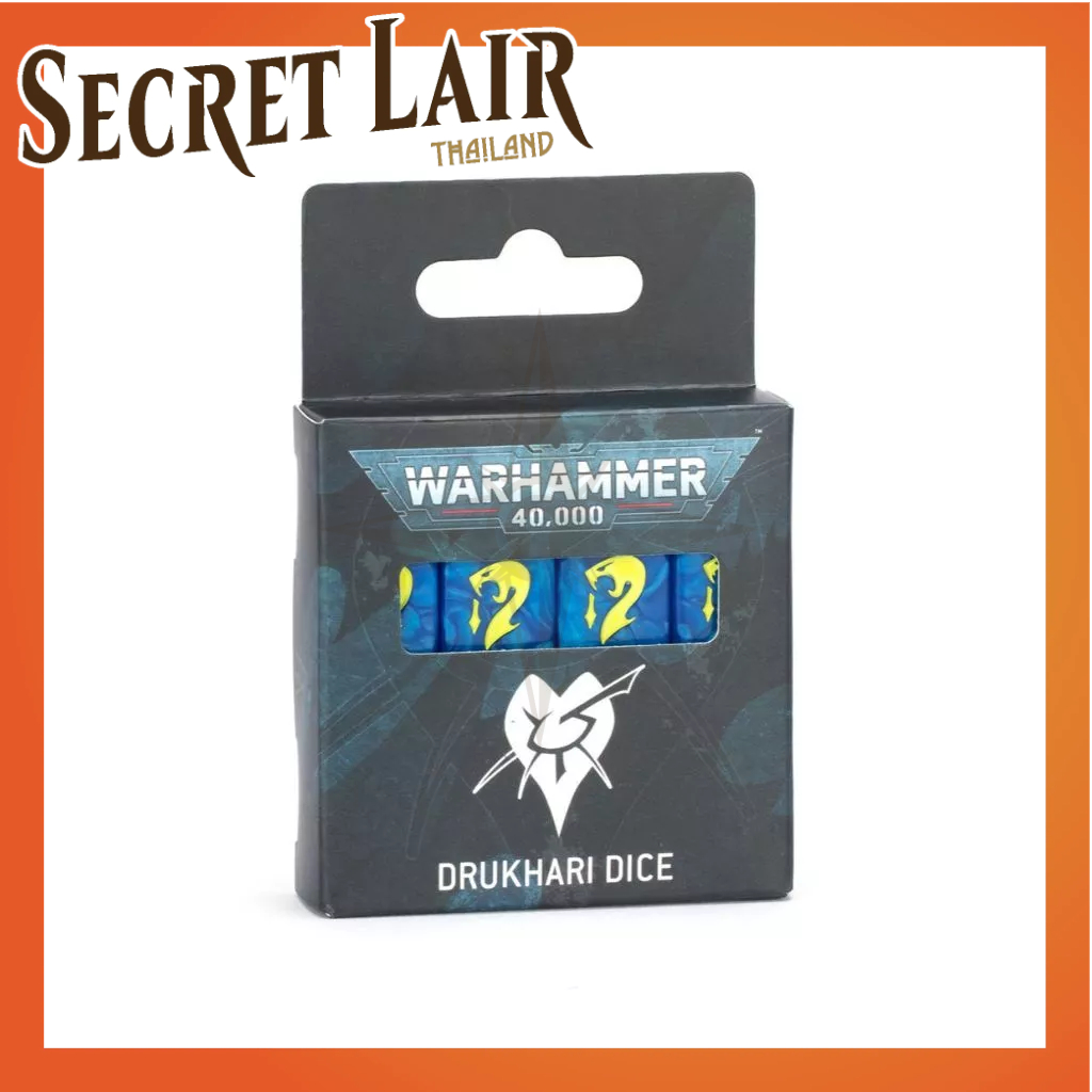 WARHAMMER 40000 : DRUKHARI DICE [SECRETLAIR]