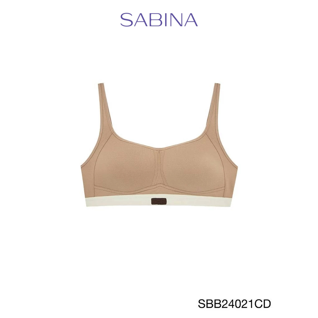 Sabina From Marine to Fashion เสื้อชั้นใน ไร้โครง รหัส SBB24021CD - สีน้ำตาล