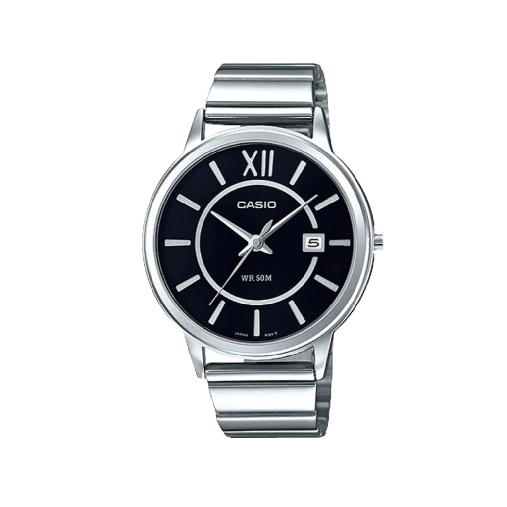 Casio นาฬิกาข้อมือผู้ชาย รุ่น MTP-E134D-8BVDF Men's Watch