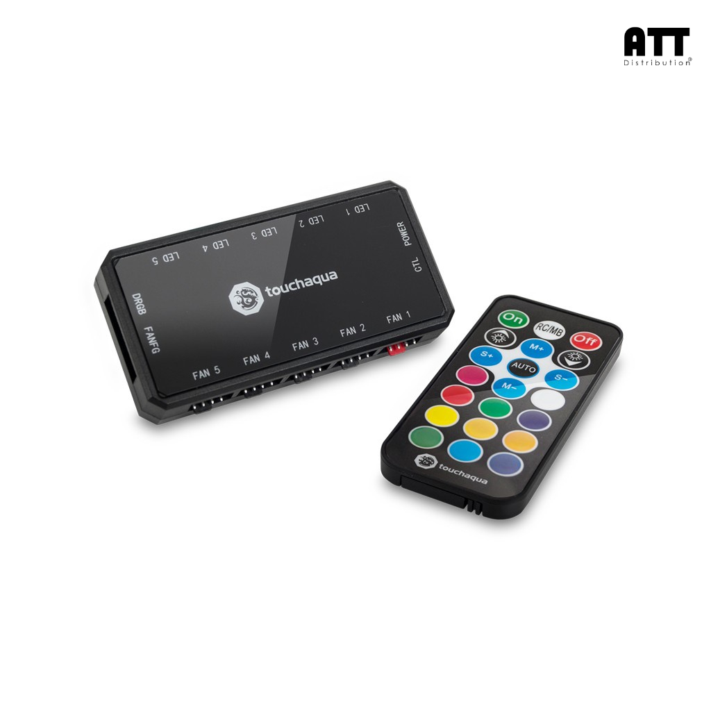 Bitspower Touchaqua Fan and Digital RGB RF Remote Controller Hub