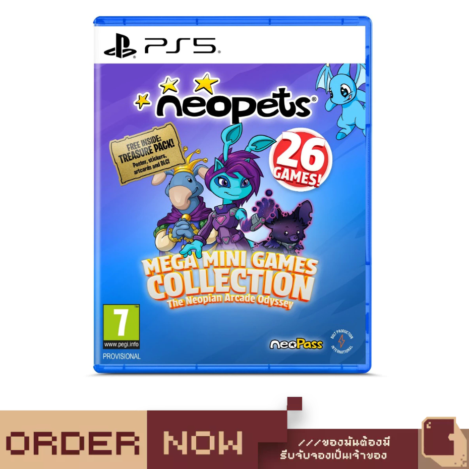 [Pre Order 2026-03-26 ] PS5 Neopets - Mega Mini Games Collection [bY ClaSsIC GaME]