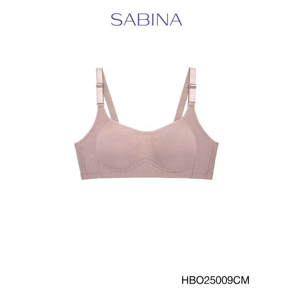 Sabina Habpy Adult Level 1 เสื้อชั้นใน ไร้โครง รหัส HBO25009CM - สีช็อคโกแลต