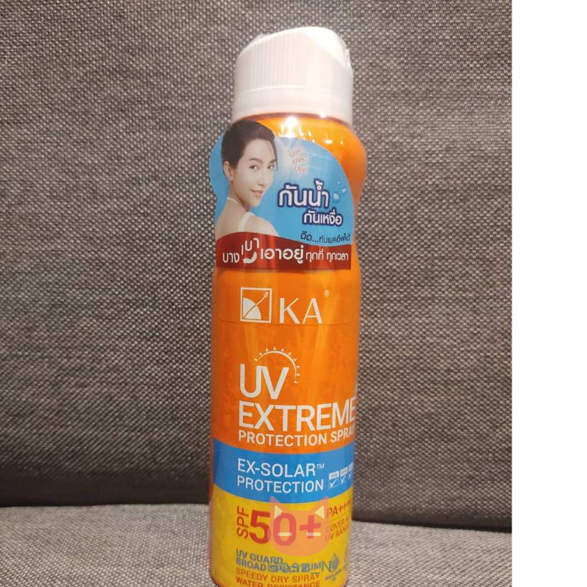 [ 100ml ] สเปรย์กันแดด KA UV Extreme Protection SpraySPF50+/PA+++ เคเอ สเปรย์กันแดด ละอองนุ่น สูตรกั