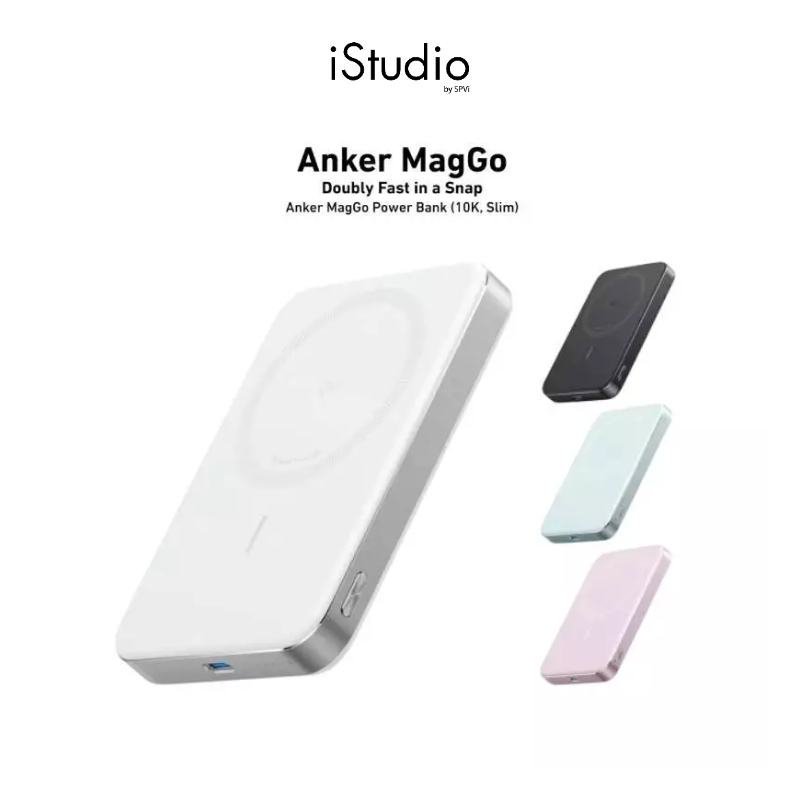 Anker MagGo (A1664) แบตเตอรี่สำรอง ความจุ 10000mAh รองรับ Magnetic Wireless