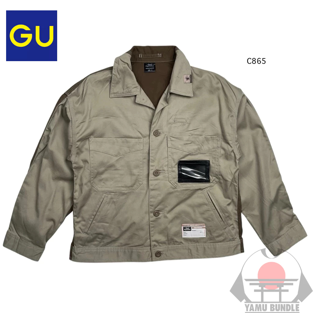 เสื้อแจ็คเก็ต GU X Maison Mihara Yasuhiro t ผ้าคอตตอล  Size S ผช-ผญ