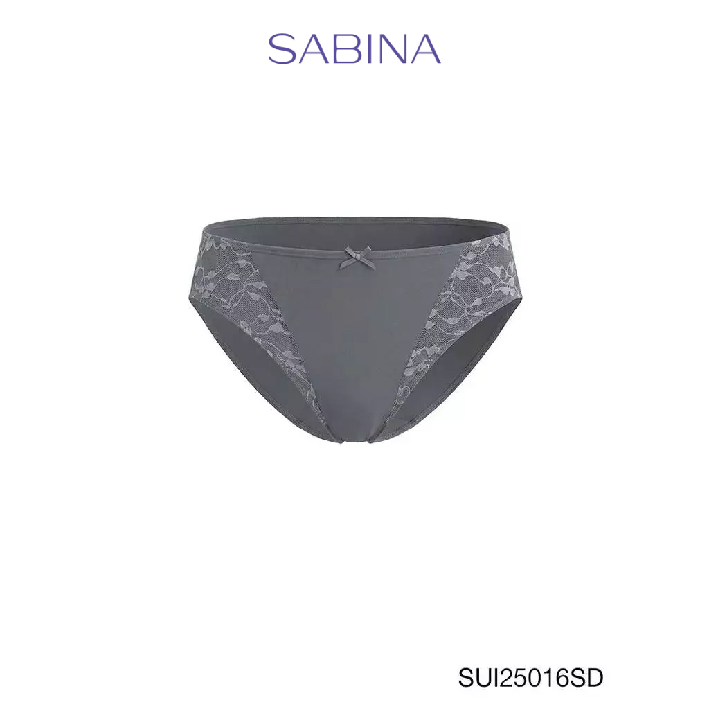 Sabina Modern V  กางเกงในทรงบิกินี่ รหัส SUI25016SD - สีเทาเข้ม