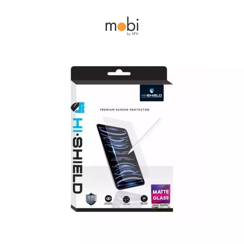 HI-SHIELD AG-IPAD-AIR11 MATTE TEMPERED GLASS ฟิล์มสำหรับ IPAD AIR (M2/M3/M4) / IPAD PRO (M4)