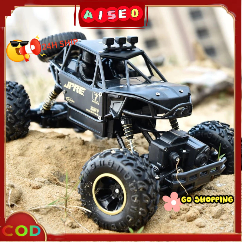 1:16RC Car  รถบังคับออฟโรด6ล้อ ไต่ภูเขา รถบังคับวิทยุ Rock Crawler 4WD รถไต่หิน คละสี รถบังคับ รถบังคับวิทยุ รถไต่หิน