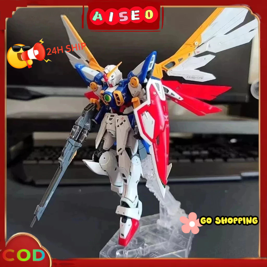 【ส่งจากไทย】โมเดลกันดั้ม HG 1/144 Freedom Warrior Wing Warrior ของเล่นสําหรับเด็ก Seat Mecha โมเดลประกอบกันดั้ม