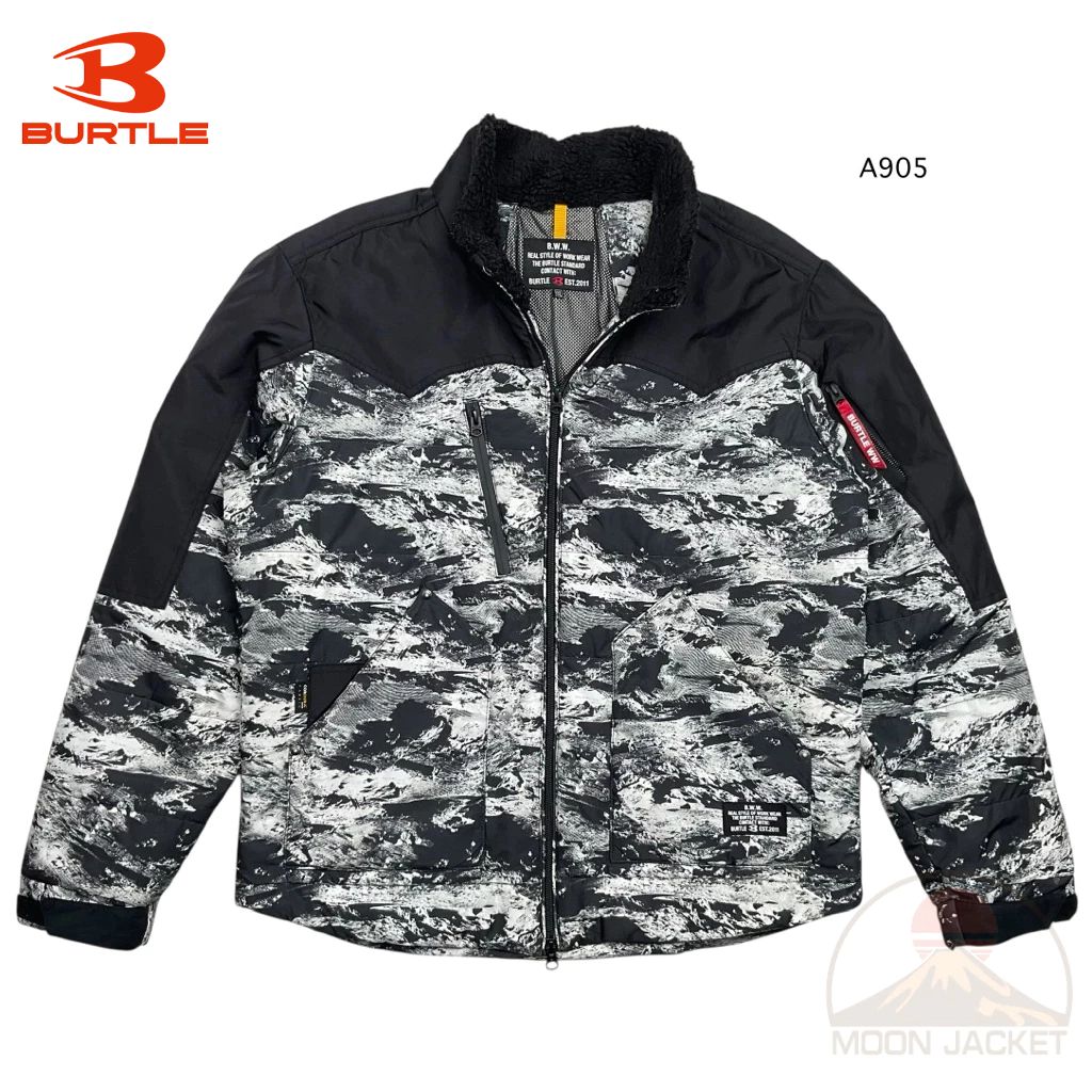 เสื้อแจ็คเก็ตผ้าร่ม Burtle บุใยสังเคราะห์ กันหนาว Size XXL