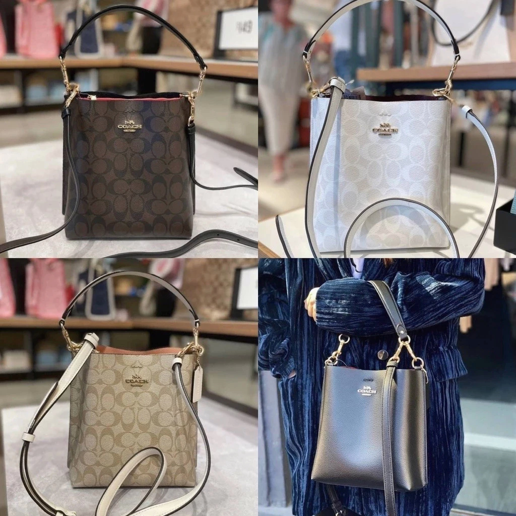 Mollie Bucket Bag 22 CA177 CA582 CB602 กระเป๋าสะพายข้าง กระเป๋าผู้หญิง กระเป๋าถัง K32C85Y9