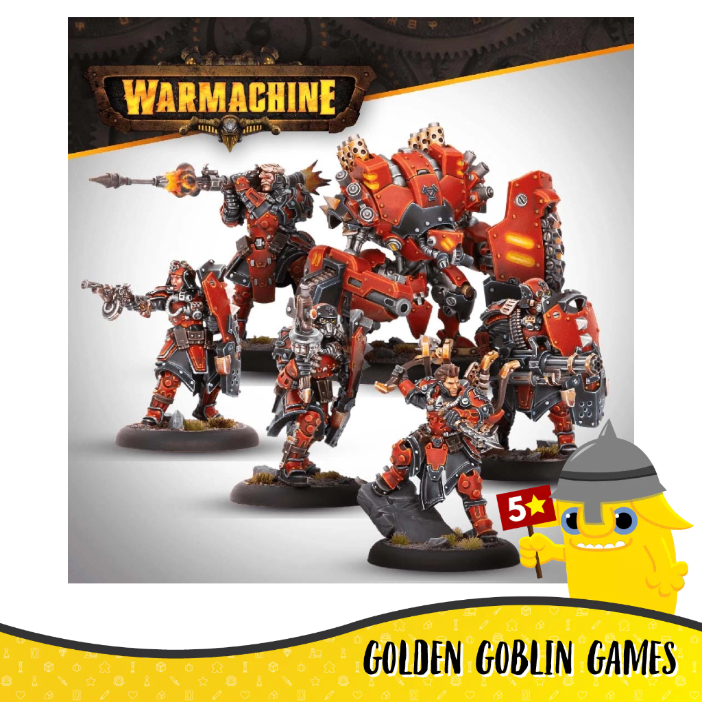 Warmachine: Khador: SKS-6 Command Cadre (HIPS)