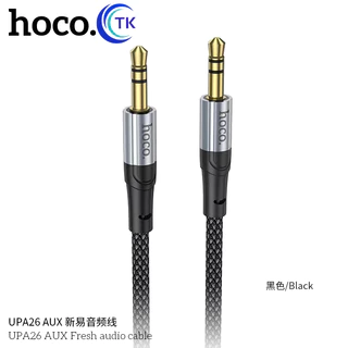 [ส่งไวจากไทย]HOCO UPA26 สาย AUX แจ็ค 3.5 มม. AUX สายสัญญาณเสียง ตัวผู้ 2 หัว สำหรับ ลำโพง รถยนต์ มือถือ [ของแท้ 100%]