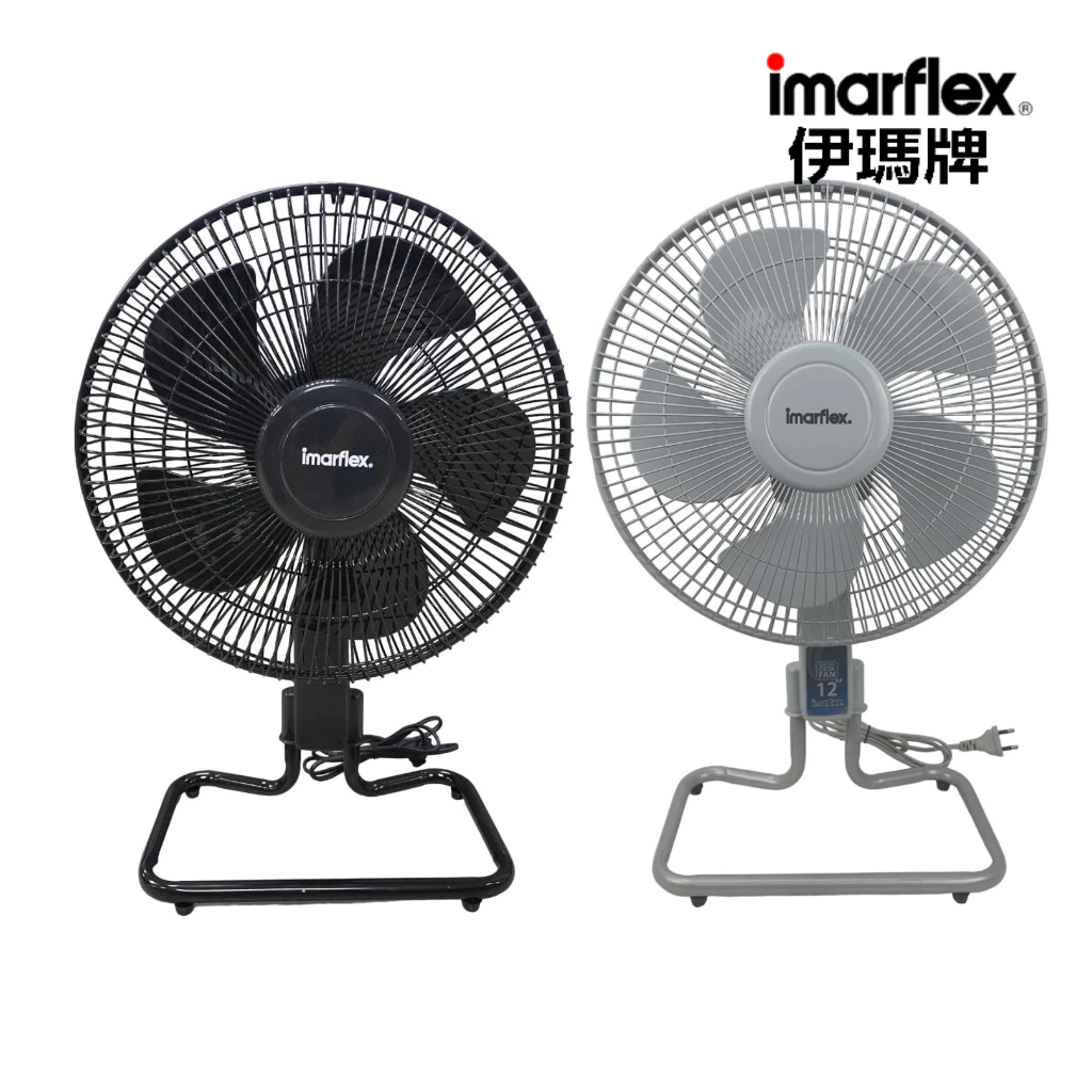 IMARFLEX_22 พัดลม อุตสาหกรรม ตั้งโต๊ะ 12 นิ้ว IF-JD12