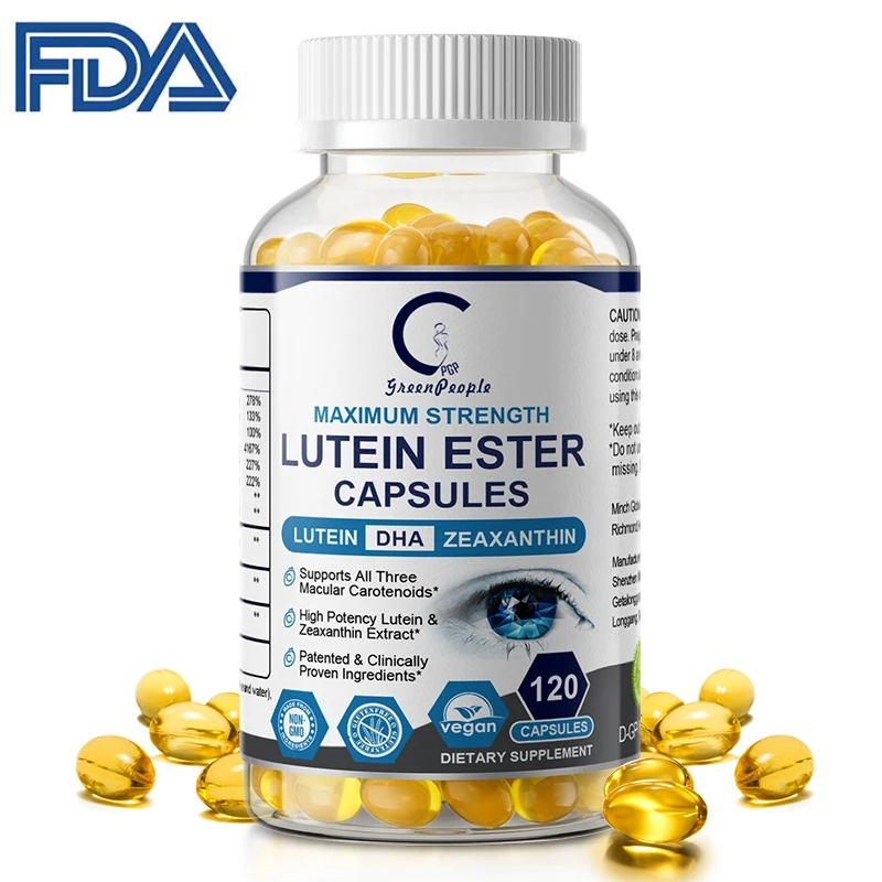 Ester Luteins 120capsules วิตามินซี,ดีเอชเอ,วิตามินอี,โฟเลต,วิตามินบี 12, สังกะสี,บิลเบอร์รี่,ลูทีน,ซีแซนทีน,บิลเบอร