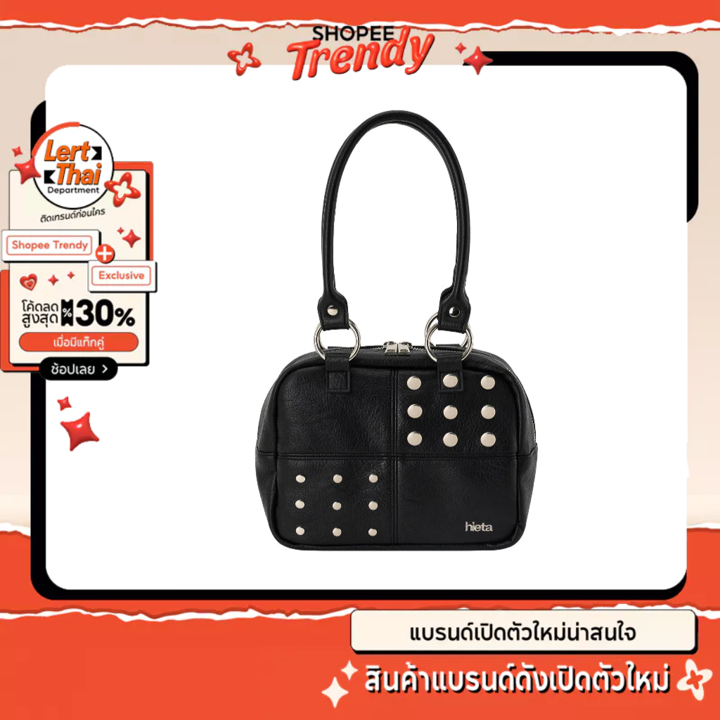【ของแท้ 100 %】 Hieta Marin Mini Bag Black